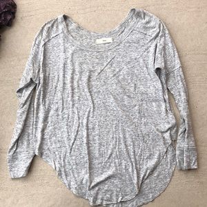 ANY 3 ITEMS FOR $20 TNA Grey Long Sleeve Shirt